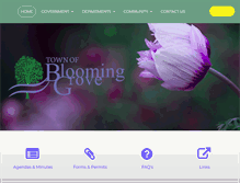 Tablet Screenshot of blmgrove.com